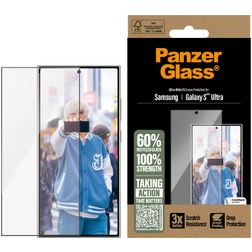 PanzerGlass Ultra-Wide Fit Samsung Galaxy S25 Ultra Cristal templado Protector de pantalla - Compatible con fundas