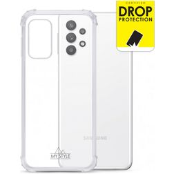 My Style Protective Flex Transparent Samsung Galaxy A32 5G Flexibel TPU Skal Stötsäkert - Transparent
