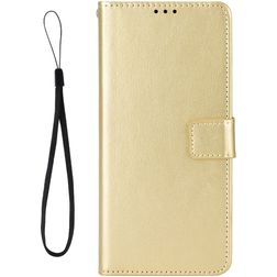 Mobigear Wallet HONOR X7 Knížkové pouzdro Peněženka - Zlatá