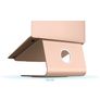 rain design mStand 360 Soporte para portátil - Oro rosa Universal