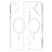 Mobiparts Hardcover Clear iPhone 16 Plus MagSafe Hard Case Back cover - Clear