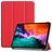Mobigear Tri-Fold iPad Pro 12,9 tum (2022) Plånboksfodral - Röd