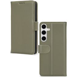 Mobilize Premium Gelly Samsung Galaxy S24 FE Funda tipo libro Cartera - Verde