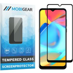 Mobigear Premium Alcatel 3L Szkło hartowane Ochrona ekranu - Kompatybilna z etui - Czarny