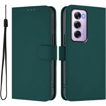 Mobigear Urban Wallet OPPO Reno 12 Pro Cover a libro portafoglio - Verde