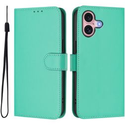 Mobigear Urban Wallet iPhone 16 Capa livro Carteira - Verde