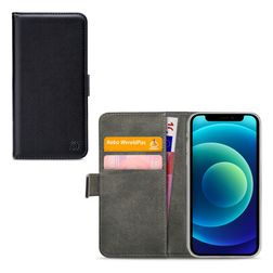 Mobilize Classic Gelly Wallet iPhone 12 Mini Knížkové pouzdro Peněženka - Černá