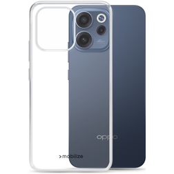 Mobilize Gelly Transparente OPPO Reno 15F TPU flexível Capa traseira - Transparente