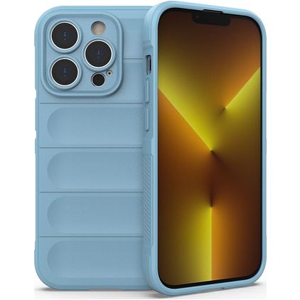 Mobigear Bumpy iPhone 14 Pro Flexibel TPU Skal - Blå