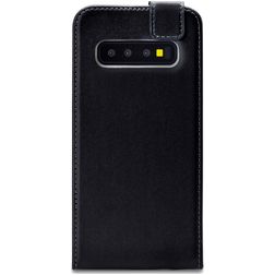Mobilize Classic Gelly Samsung Galaxy S10 Lompakkokotelo - Musta