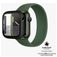 PanzerGlass Full Body Apple Watch - 41 mm Szkło hartowane Ochrona 360° - Kompatybilna z etui - Czarny