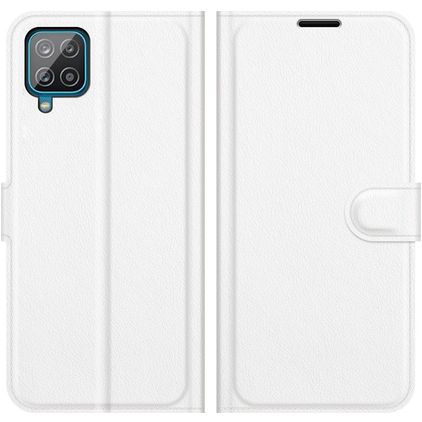 Mobigear Classic Samsung Galaxy A22 4G Pungetui med Seddelrum - Hvid
