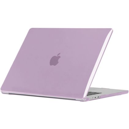 Mobigear Crystal Case MacBook Air 13 polegadas (2022-2026) Capa rígida para MacBook - Roxo - Modelo A2681 / A3113 / A3240 / A3449