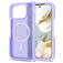 Mobigear Shockproof Google Pixel 10 Pro Fold MagSafe Fodral Hårdplast Skal - Lila