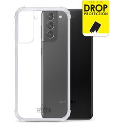 My Style Protective Flex Clear Samsung Galaxy S21 Plus Elastyczne TPU Etui plecki Wstrząsoodporne - Przezroczysty