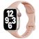 Mobigear Sport Slim Silikoni Apple Watch Ranneke Tappikiinnitys - 42/41/40/38 mm - Pastellinpinkki