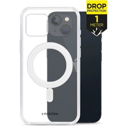 Mobilize Naked Protection Clear iPhone 13 Mini MagSafe Hard Case Back cover Shockproof - Clear