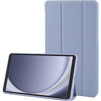 Mobigear Tri-Fold Gel Samsung Galaxy Tab A9 (2023) TPU / Leatherette Wallet case - Purple