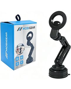 Mobigear MagSafe Mobilhållare för bil Sugpropp / Instrumentbräda Magnetfäste Universell - Svart