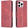 Mobigear Excellent iPhone 16 Pro Cover a libro portafoglio - Rosso