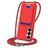 Mobigear Lanyard Card Samsung Galaxy S26 Plus Silikone Cover med snor og kortholder - Rød
