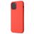 Mobigear Rubber Touch iPhone 12 Mini Silicona Carcasa - Coral