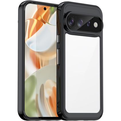 Mobigear Crystal Google Pixel 11 Pro Fodral Hårdplast Skal - Svart