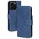 Mobiparts Classic Wallet MagSafe iPhone 16 Pro Capa livro Carteira - Steel Blue