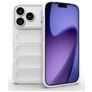 Mobigear Bumpy iPhone 18 Pro TPU flexible Carcasa - Blanco