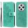 Mobigear Flowers Xiaomi Redmi 14C Cover a libro portafoglio - Verde