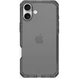 ITSKINS Level 2 SpectrumClear R iPhone 16 TPU flexible Carcasa Antigolpes - Smoke