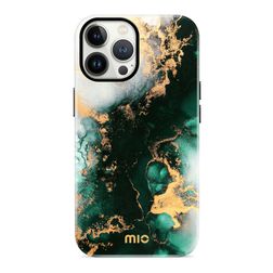 MIO iPhone 13 Pro MagSafe Hardcase Etui plecki - Green Marble
