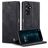 CaseMe 013 Samsung Galaxy A16 Cover a libro portafoglio - Nero