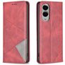 Mobigear Rhombus Slim Samsung Galaxy S25 Edge Pungetui - Rød