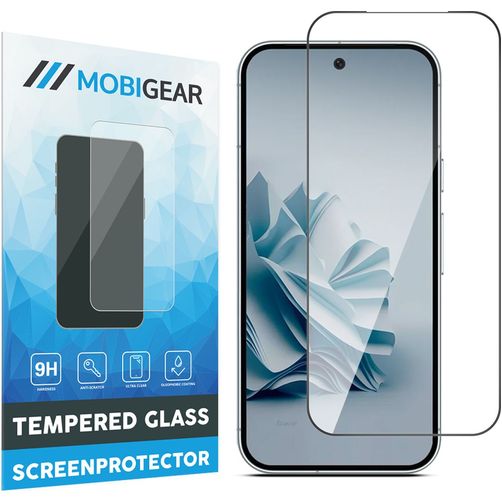 Mobigear Premium Google Pixel 9 Pro XL Tempered Glass Screen Protector - Case Friendly - Black