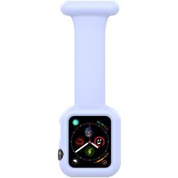 Mobigear Clip Case Spilla da infermiera Apple Watch Cinturino Spilla - 46/45/44 mm - Lilla