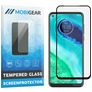 Mobigear Premium Motorola Moto G8 Panssarilasi Näytönsuoja - Suojakuoren kanssa yhteensopiva - Musta