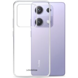Mobilize Gelly Transparente Xiaomi Redmi Note 14S TPU flexible Carcasa - Transparente