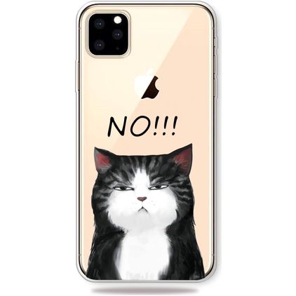 Mobigear Design iPhone 11 Pro Max Flexible TPU Back cover - Cat