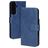 Mobiparts Classic Wallet Samsung Galaxy S25 FE Wallet case - Steel Blue