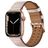 Mobigear Milano Læder Apple Watch Urrem Spændelås - 49/46/45/44 mm - Rosaguld