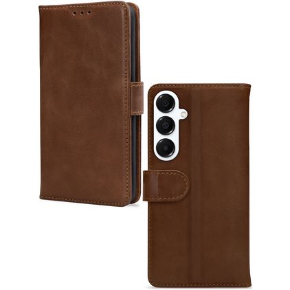 Mobilize Wallet Samsung Galaxy A16 Genuine Leather Wallet case - Brown