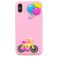 Mobigear Design iPhone XS Max Elastyczne TPU Etui plecki - Balloon