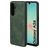 Mobiparts Classic Samsung Galaxy A26 MagSafe TPU / Kunstlæder Bagsidecover - Emerald Green