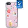 My Style Magneta iPhone 7 Flexibilní TPU Zadní kryt - Pink Alpaca