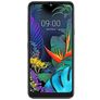Mobigear Premium LG K50 Tempered Glass Screen Protector - Case Friendly - Black