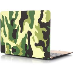 Mobigear Design MacBook Air 11 tommer (2010-2016) Hardshell Laptopcover MacBook Case - Jungle Camauflage - Model A1370 / A1465