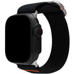 Mobilize Elastic Nylon Apple Watch Řemínek Elastický řemínek - 42/41/40/38 mm - Černá