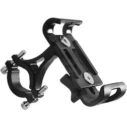 Mobigear Alloy Fixing Phone Bike / Motor Mount Handlebar Mount Clamp Universal - Black