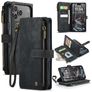 CaseMe C30 iPhone 18 Pro Max Funda tipo libro Cartera - Negro
